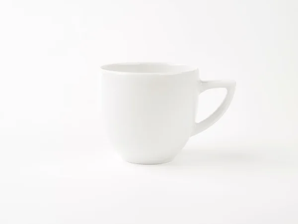 Vit kaffekopp — Stockfoto