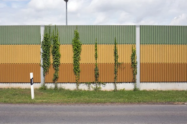 Noise barrier wall — Stock Photo, Image