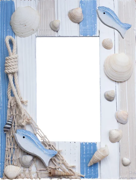 Maritieme frame, geïsoleerd — Stockfoto