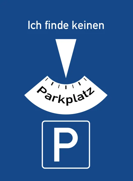 Parkeringsskiva — Stockfoto