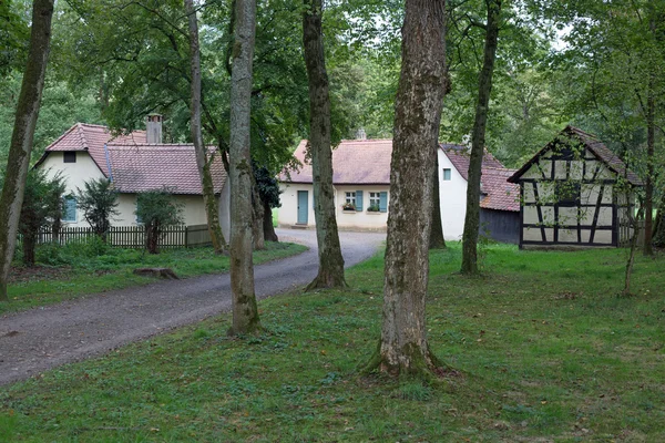 Pequeño pueblo en el bosque —  Fotos de Stock