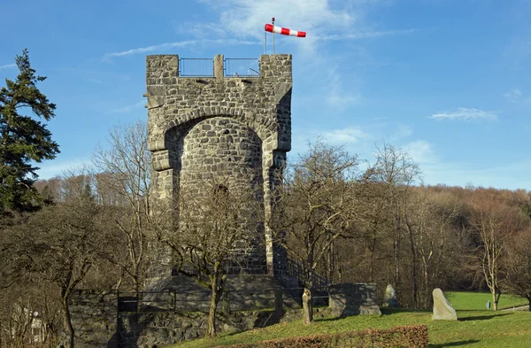 Bismarckwarte (ponto de observação de Bismarck) em Lindenfels — Fotografia de Stock