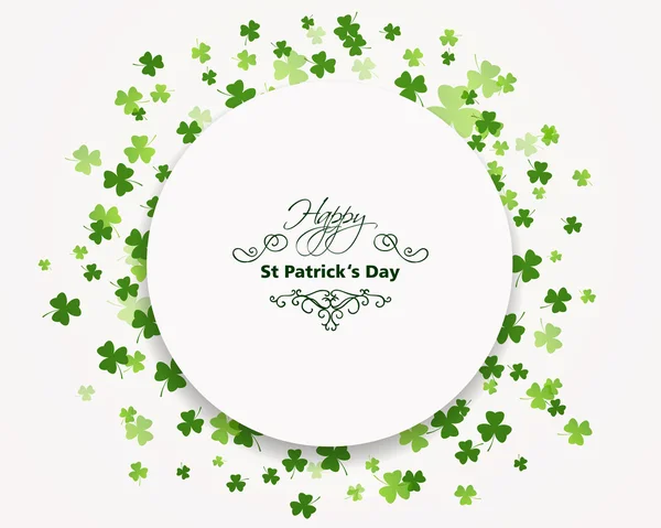 Vector Saint Patrick 's Day Design —  Vetores de Stock