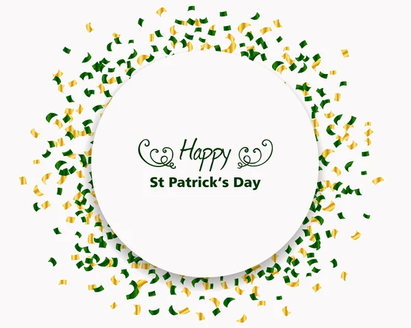 Vektor Saint Patrick 's Day Design — Stockvektor