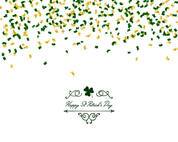 Vektor Saint Patrick 's Day Design — Stockvektor