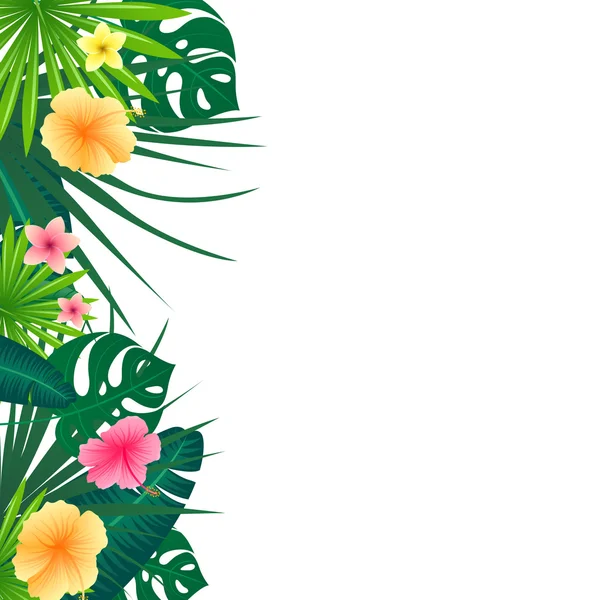 vektör tropikal arka plan