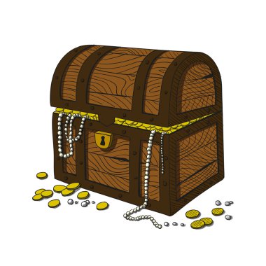 Vektör hazine sandığı