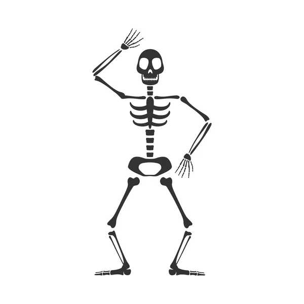 Esqueleto abstrato vetorial — Vetor de Stock
