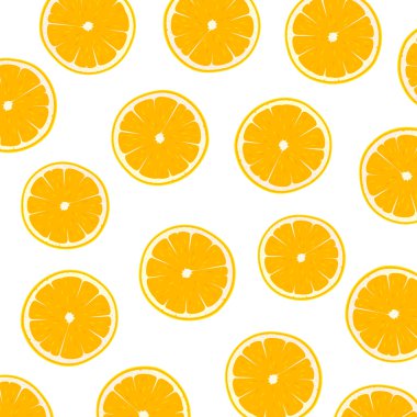 Vektör arka plan tasarlamak taze sulu portakal ile