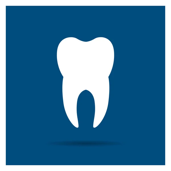 Vector Tooth Icon — Stock Vector