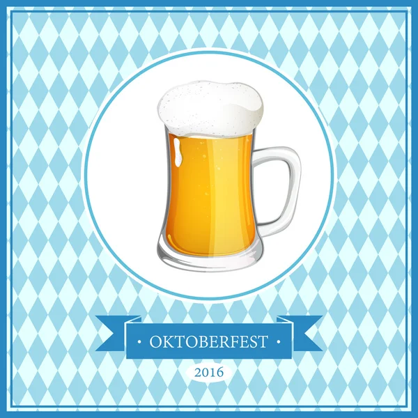 Vektor oktoberfest design — Stockvektor