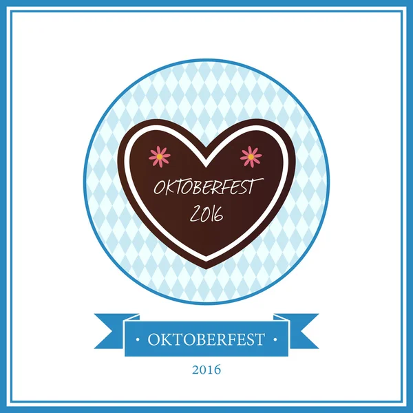 Progetto dell'Oktoberfest vettoriale — Vettoriale Stock