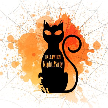 Vektör Cadılar Bayramın kutlu olsun tasarım