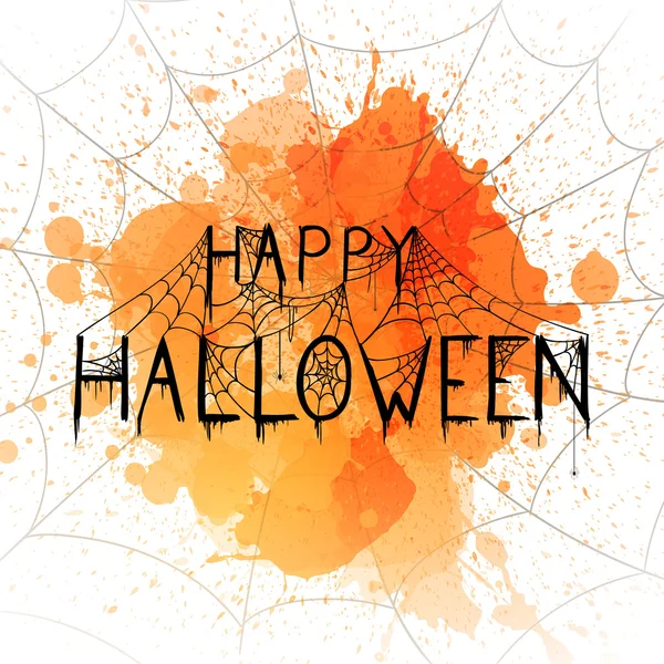 Vettoriale felice halloween design — Vettoriale Stock