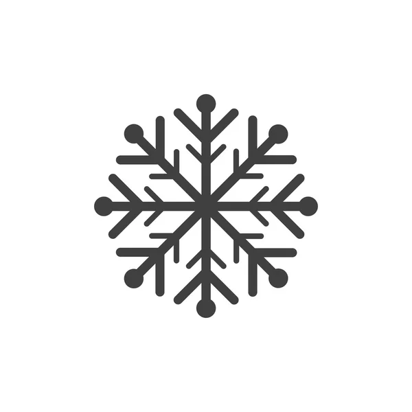 Vektor-Schneeflockensymbol — Stockvektor