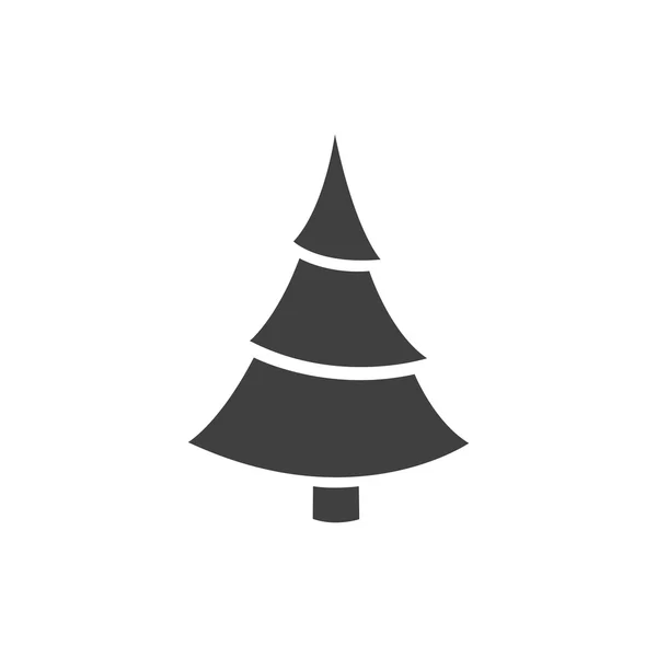 Ícone de árvore de Natal vetorial — Vetor de Stock