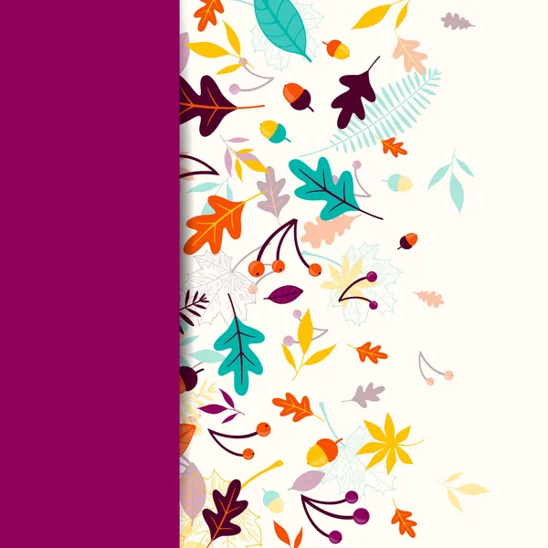 Vector herfst ontwerp — Stockvector