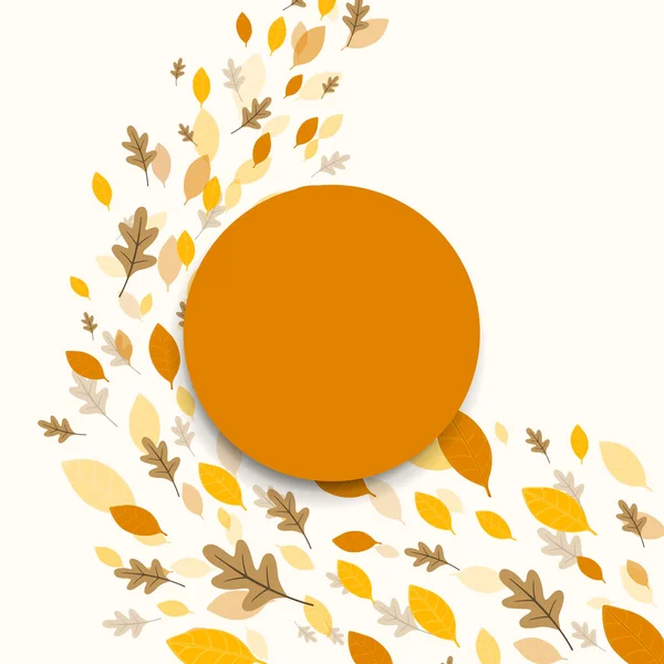 Diseño de otoño vectorial — Archivo Imágenes Vectoriales