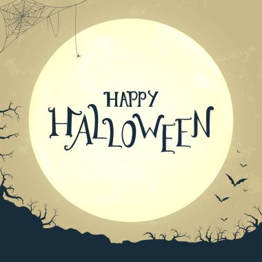 Vektör Cadılar Bayramın kutlu olsun tasarım