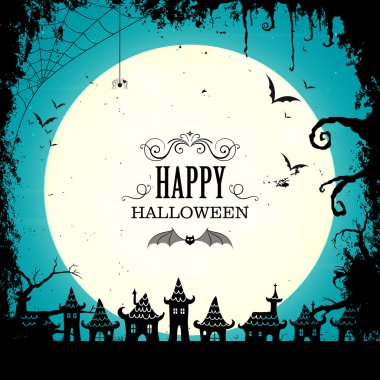 Vektör Cadılar Bayramın kutlu olsun tasarım