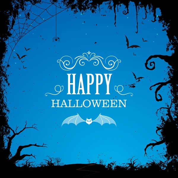 Vettoriale felice halloween design — Vettoriale Stock