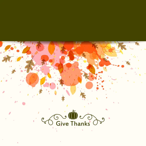 Vecteur Joyeux Thanksgiving Celebration Design — Image vectorielle