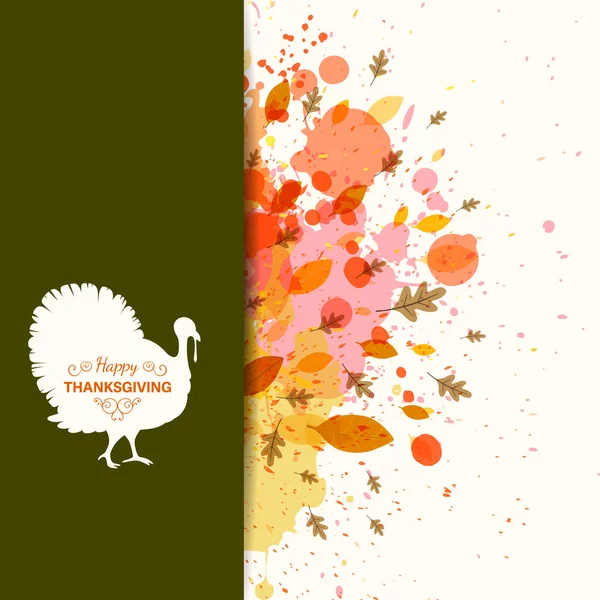 Vector Happy Thanksgiving viering ontwerpen — Stockvector
