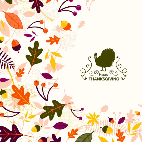 Vector Happy Thanksgiving viering ontwerpen — Stockvector