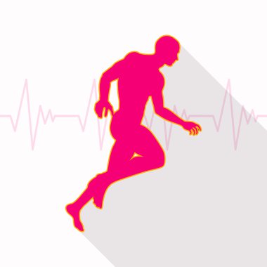 vektör fitness arka plan