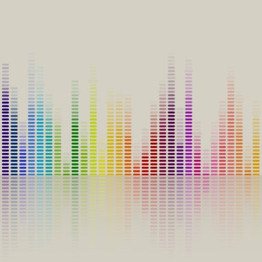 vektör müzik ekolayzır