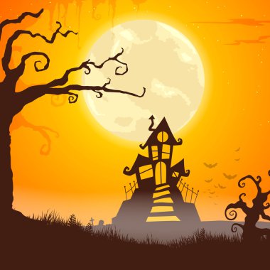 Cadılar Bayramı arka plan vektör