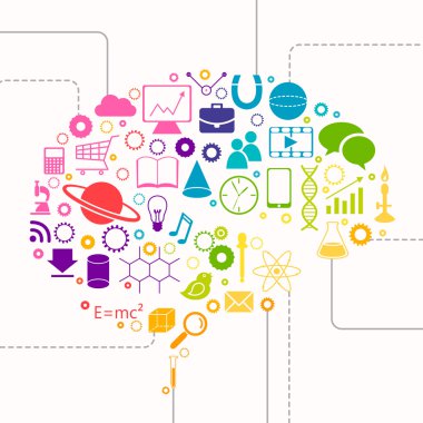 vektör bilim arka plan