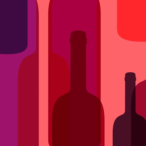 Vector Abstract Wine Background — Stock Vector