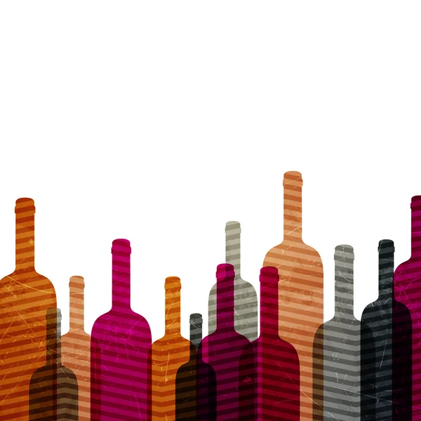 Vector Abstract Wine Background — Stock Vector