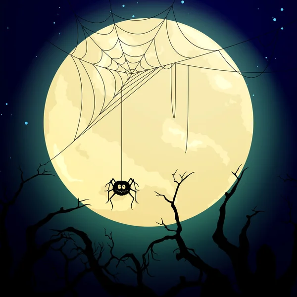 Vector halloween fondo — Archivo Imágenes Vectoriales