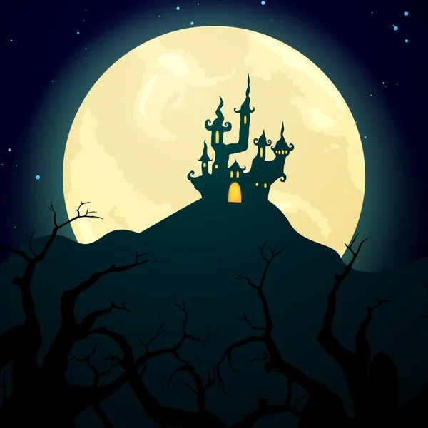 Vector halloween fundo — Vetor de Stock