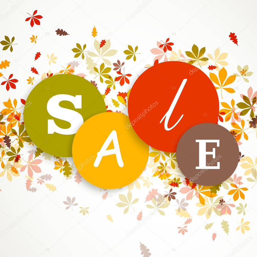 Vector Autumn Sale Design