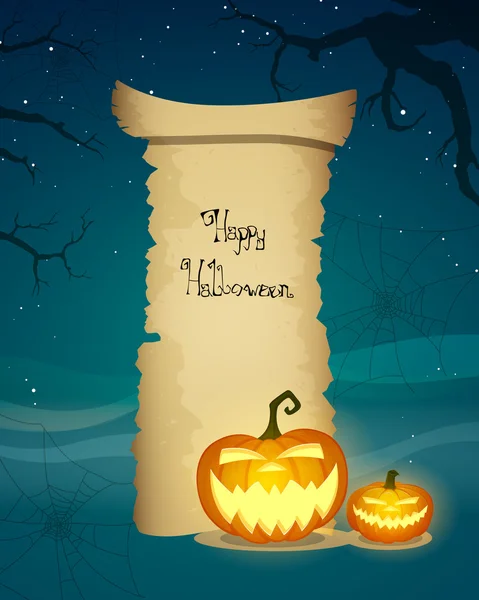 Design de Halloween vetorial — Vetor de Stock