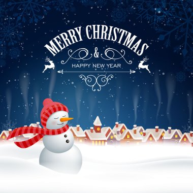 Vektör Noel arkaplanı