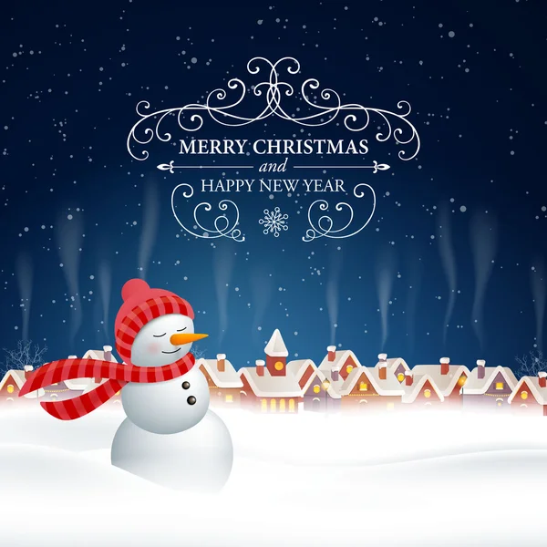 Vector Christmas Background — Stock Vector