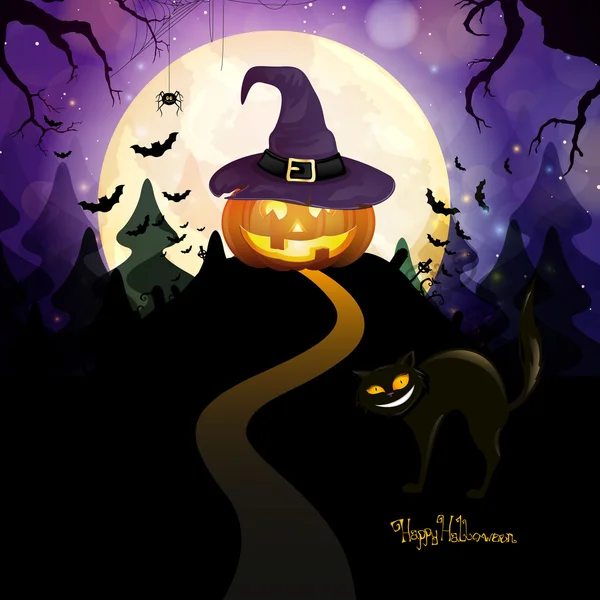 Conception vectorielle Halloween — Image vectorielle