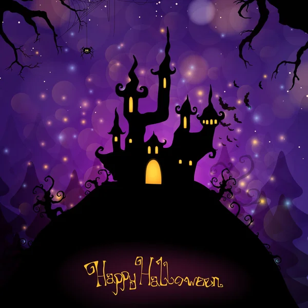 Design de Halloween vetorial — Vetor de Stock