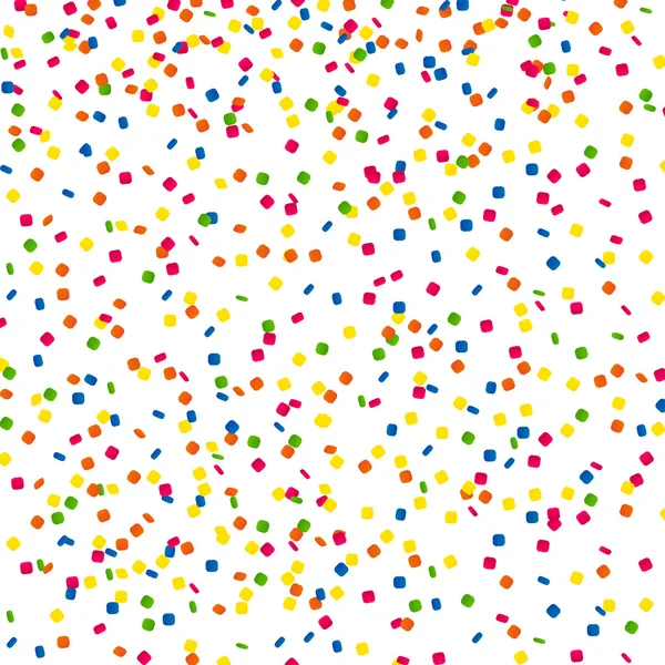 Vector Party Background with Confetti — Stock Vector