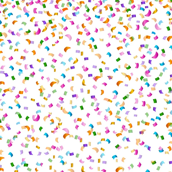 Vector Party bakgrund med konfetti — Stock vektor