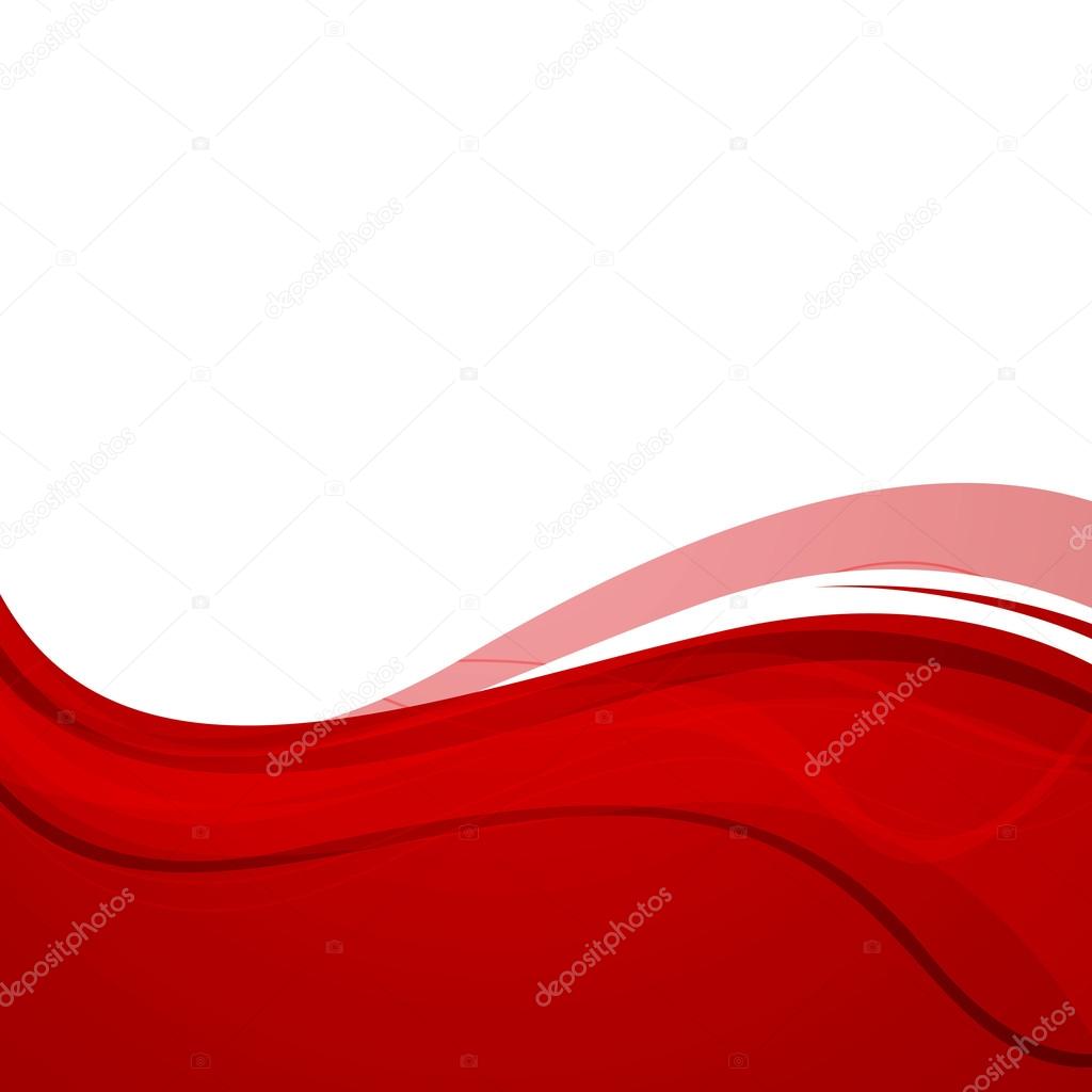 Vector Abstract Red Background