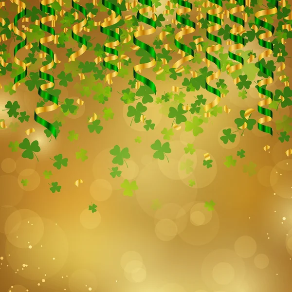 Vector Día de San Patricio Fondo — Vector de stock