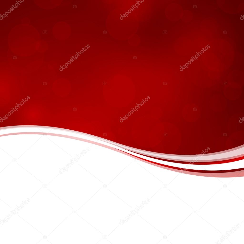 Vector Abstract Red Background