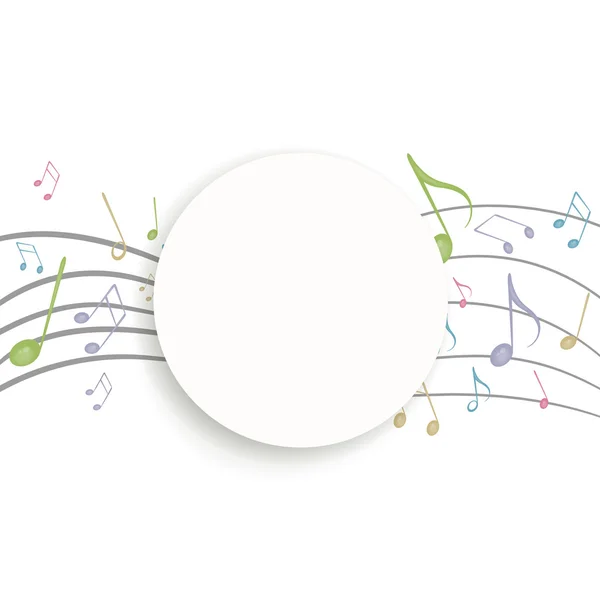 Music Design — Stock Vector