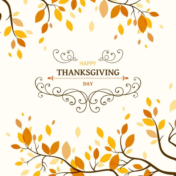 Conception de Thanksgiving — Image vectorielle