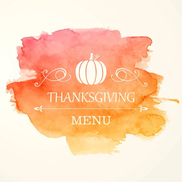 Joyeux Thanksgiving design — Image vectorielle